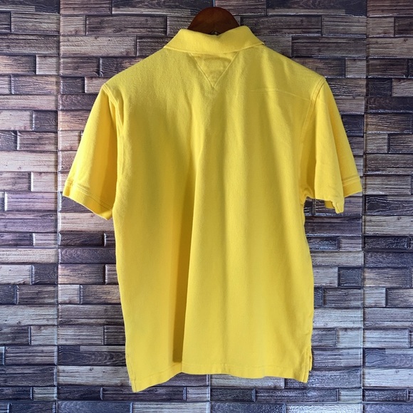 Vintage Women’s Small Tommy Hilfiger Polo Yellow EUC - Picture 2 of 7